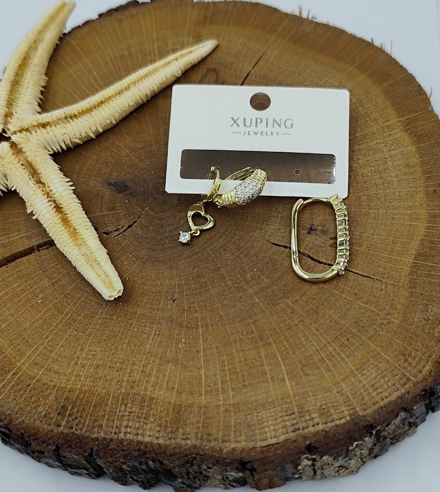 14 K 3'lü Küpe