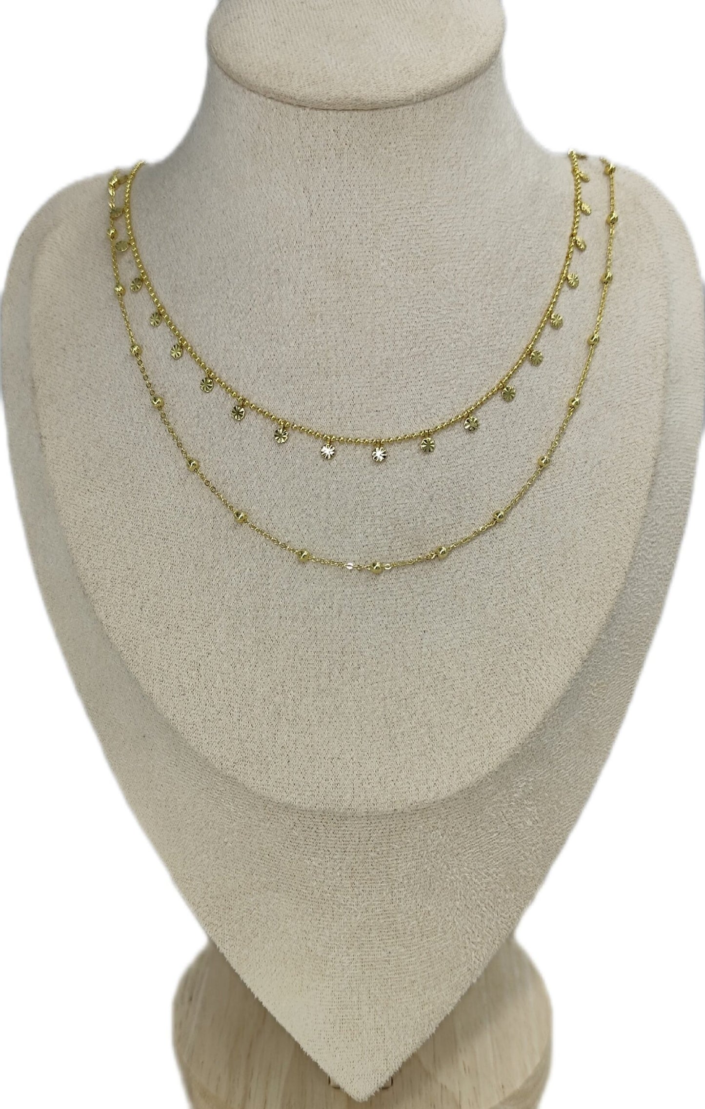 2'li Gold Kolye