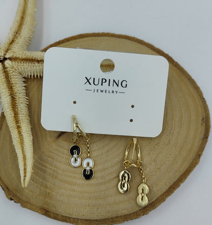 14 K İnci Detaylı Küpe