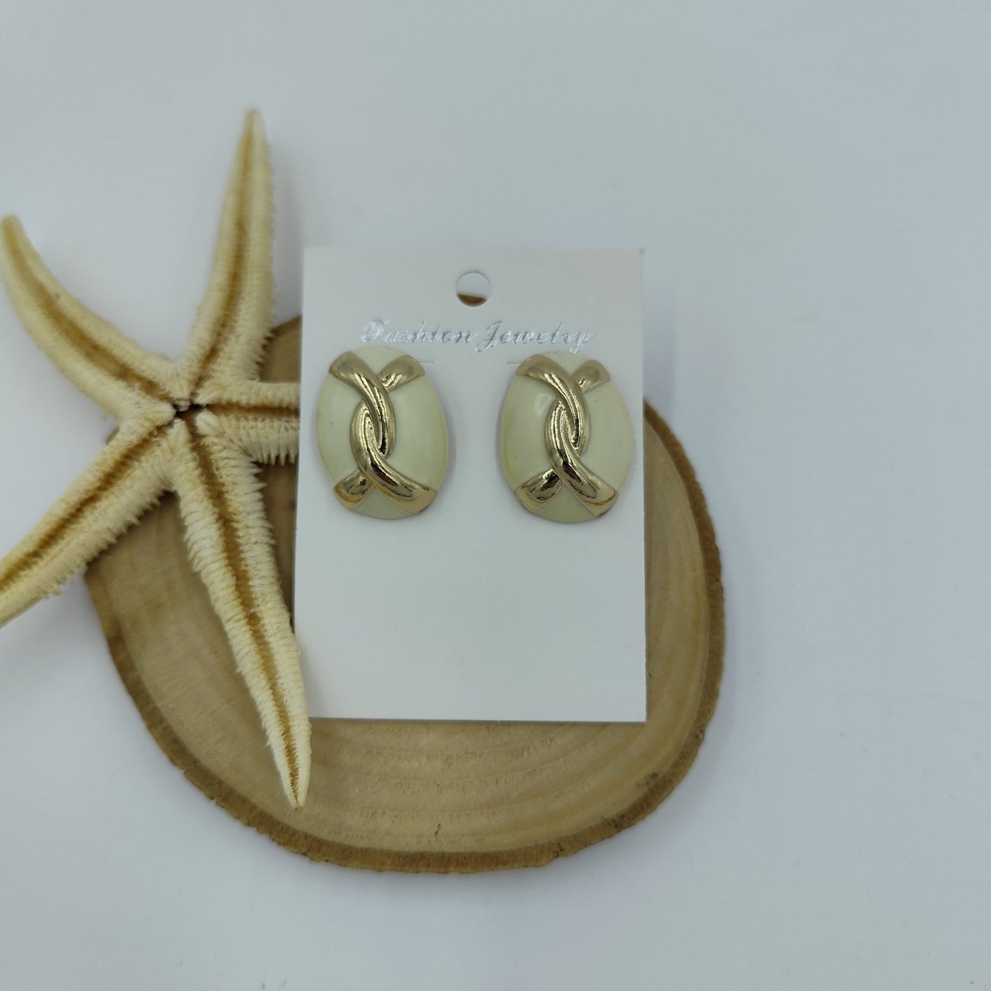 Yuvarlak Gold Küpe
