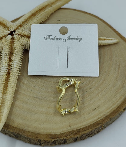 Gold Kıkırdak Küpe