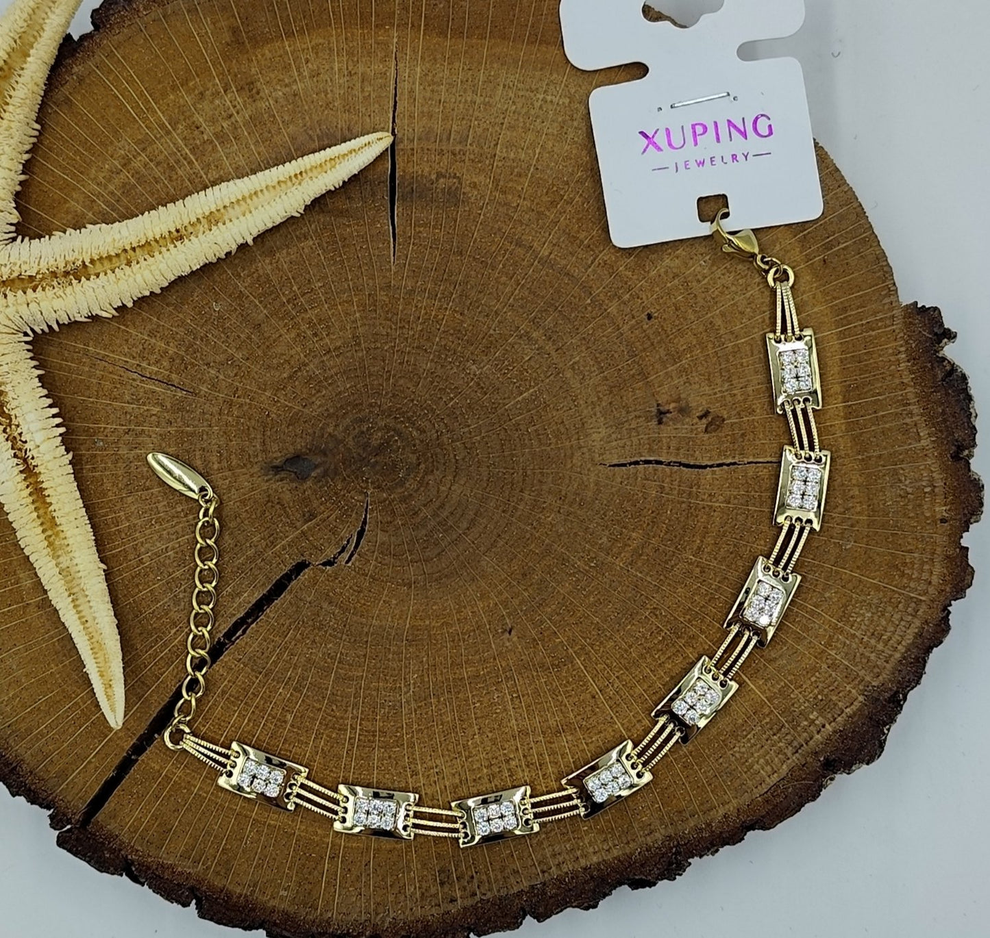 14 K Taş Detaylı Bileklik