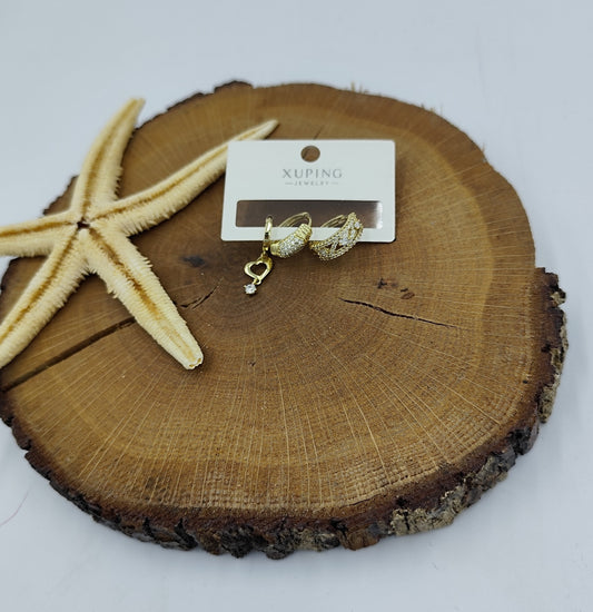14 K 3'lü Küpe