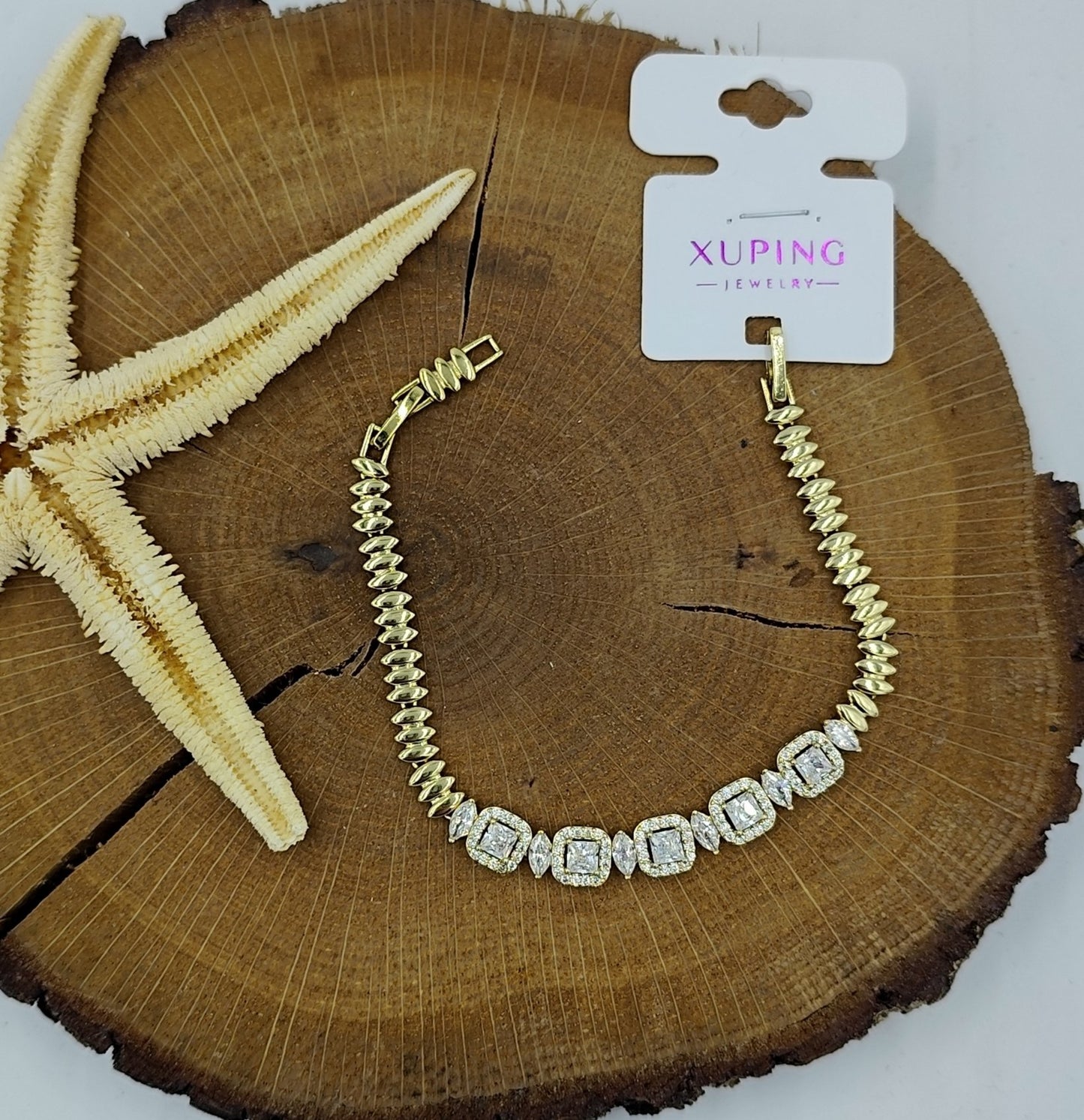 14 K Taş Detaylı Bileklik