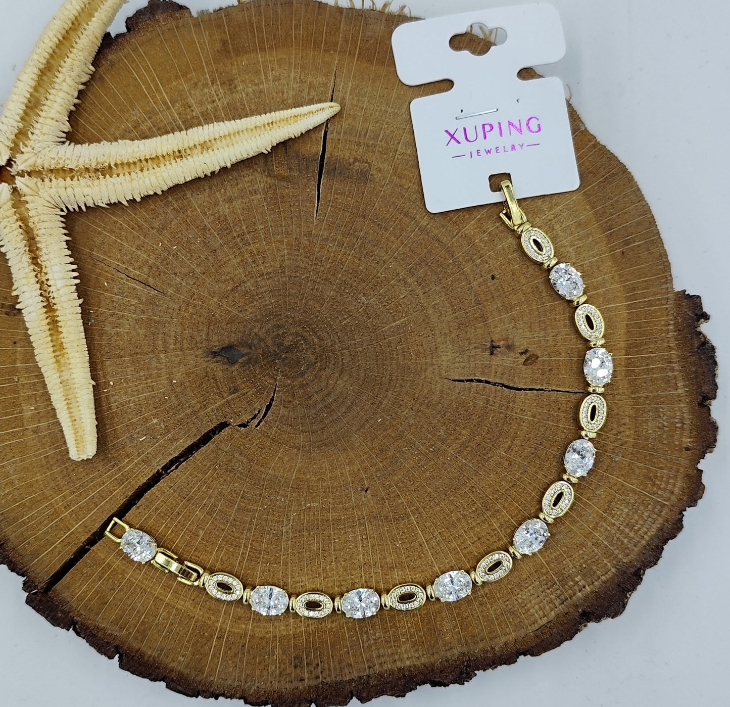 14 K Taş Detaylı Bileklik