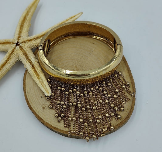 Gold ve Zincir Detaylı Bileklik