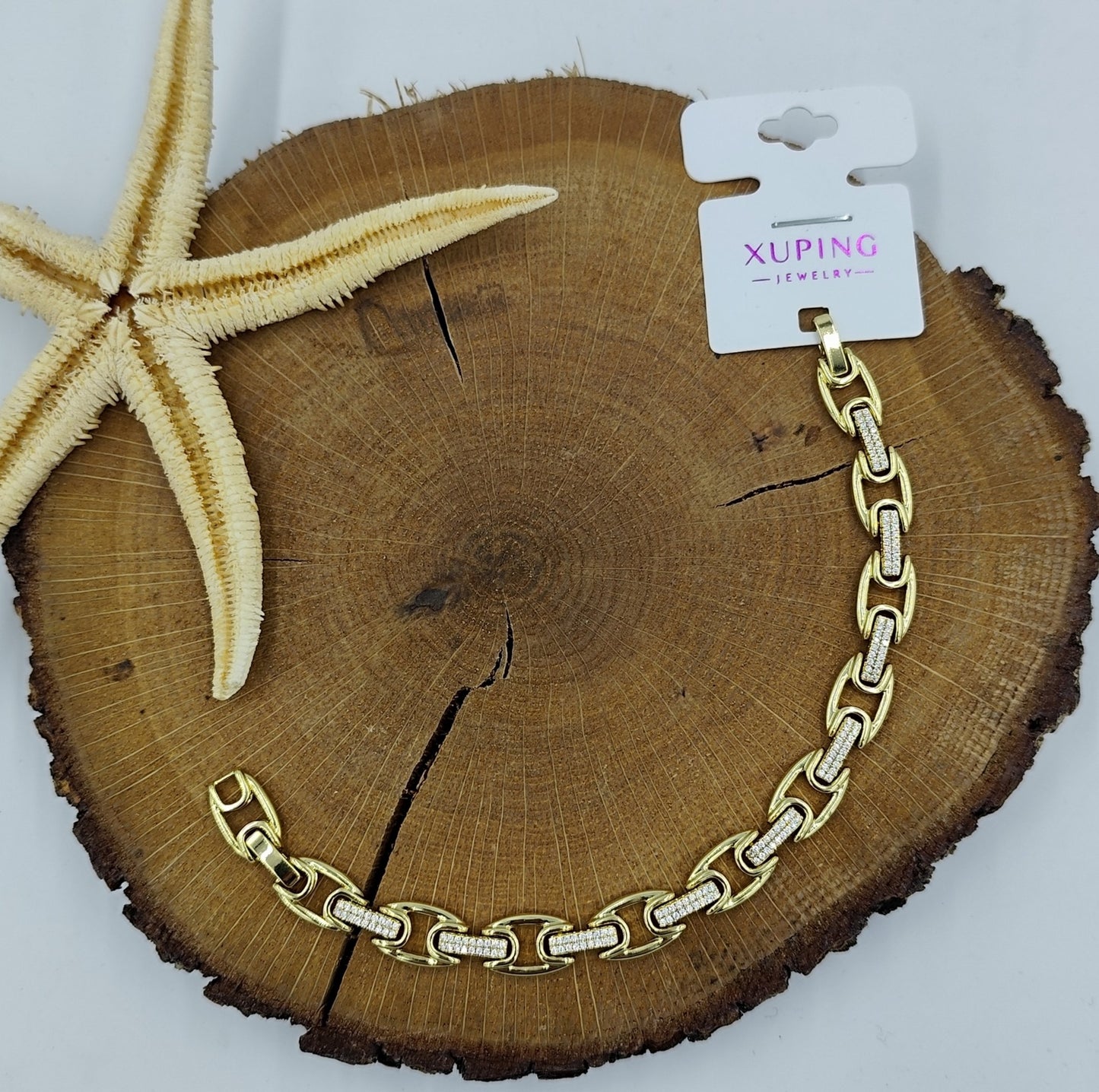 14 K Taş Detaylı Bileklik