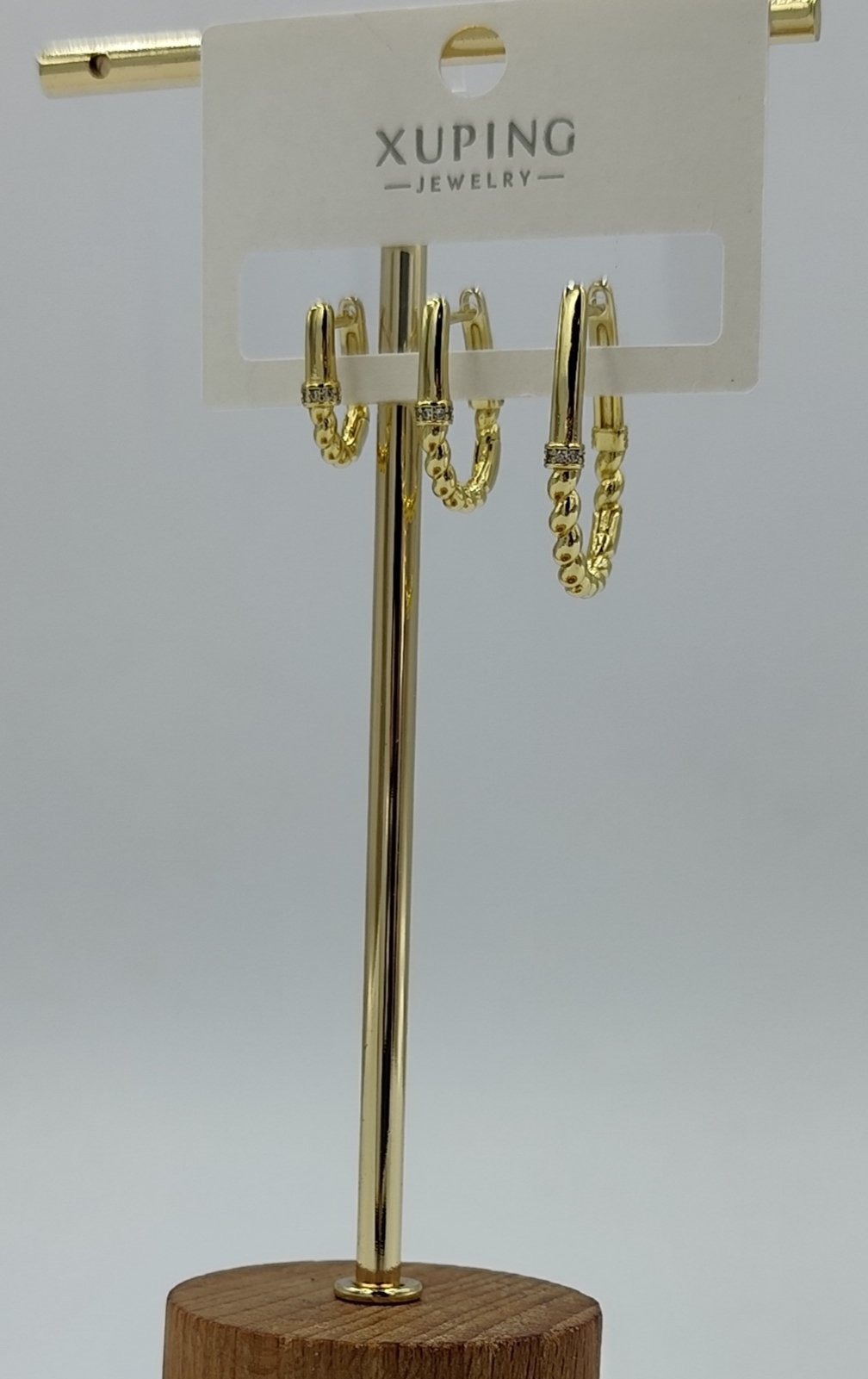 14 K 3'lü Küpe