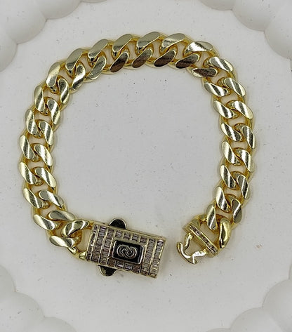 14 K Taş Detaylı Gurmet Bileklik