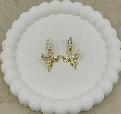14 K Taş Detaylı Kuş Figürlü Xuping Küpe