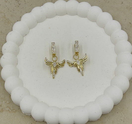14 K Taş Detaylı Kuş Figürlü Xuping Küpe