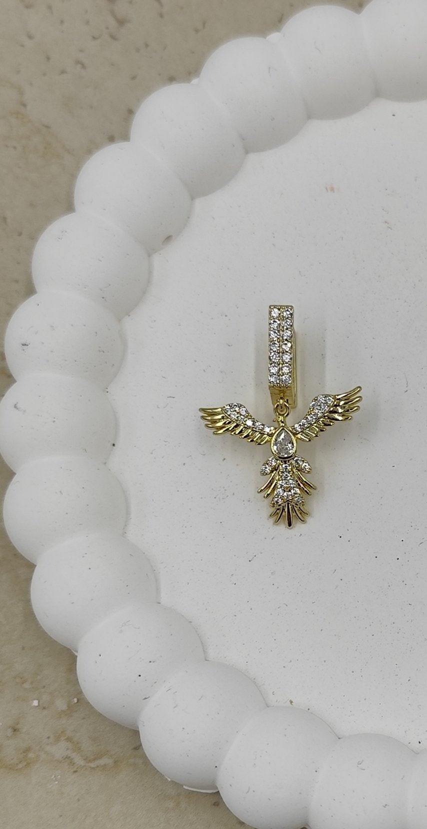 14 K Taş Detaylı Kuş Figürlü Xuping Küpe