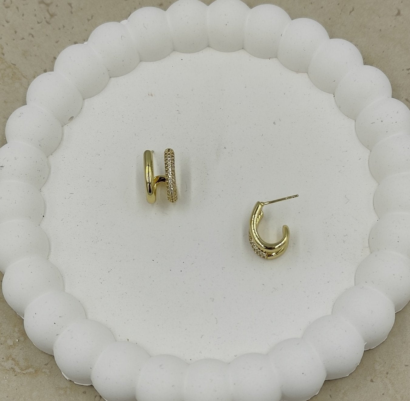 14 K 2'li Görünümlü Xuping Küpe