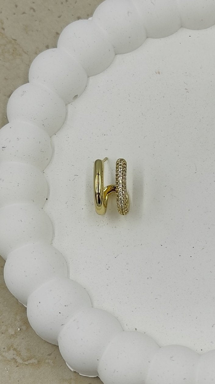 14 K 2'li Görünümlü Xuping Küpe