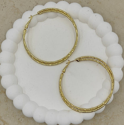 14 K Halka Küpe (Xuping)