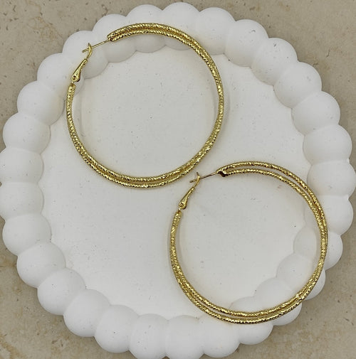 14 K Halka Küpe (Xuping)