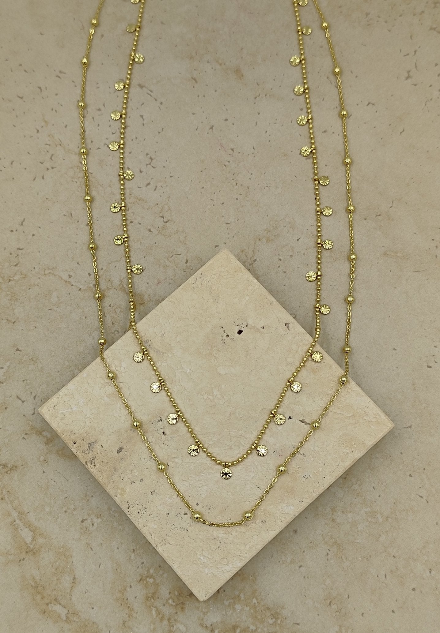 2'li Gold Kolye