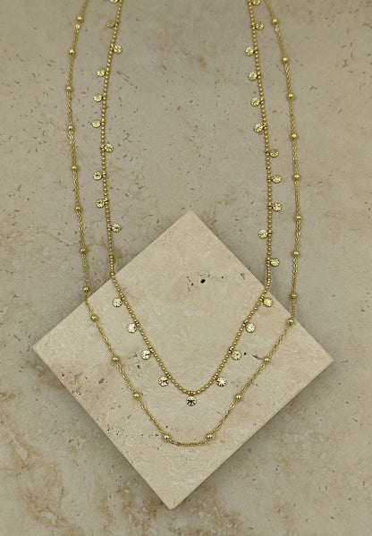 2'li Gold Kolye