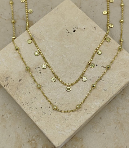 2'li Gold Kolye
