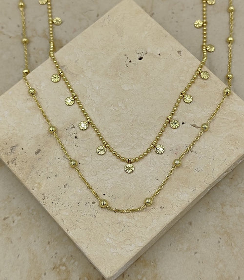 2'li Gold Kolye
