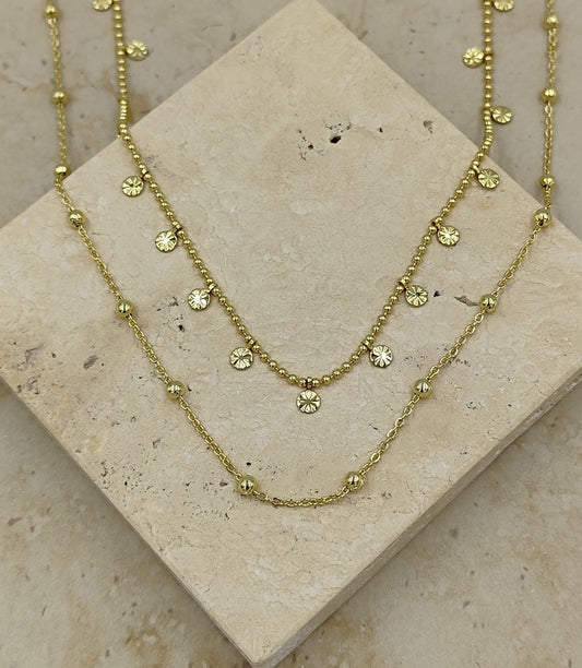 2'li Gold Kolye
