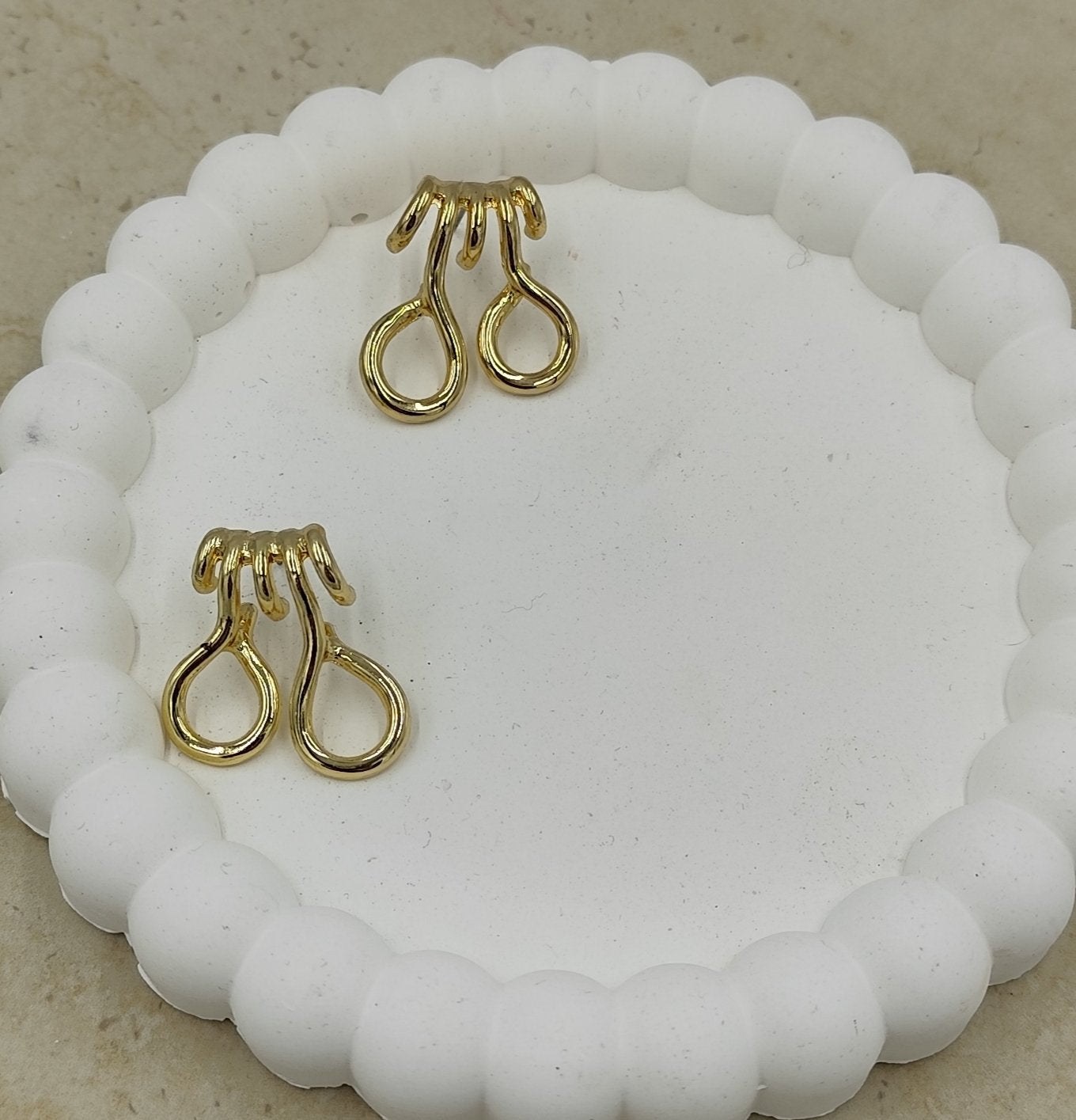 Gold Küpe