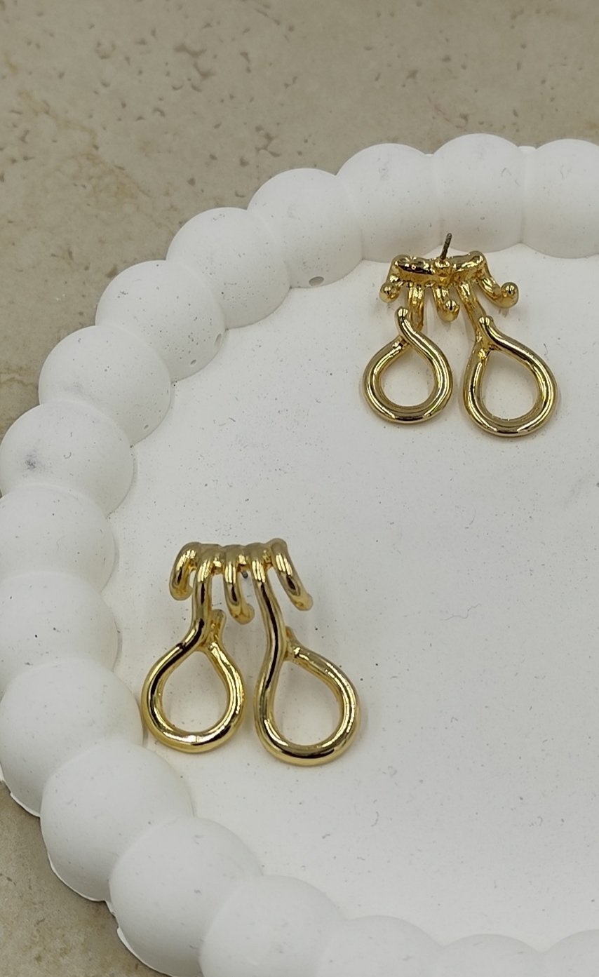 Gold Küpe