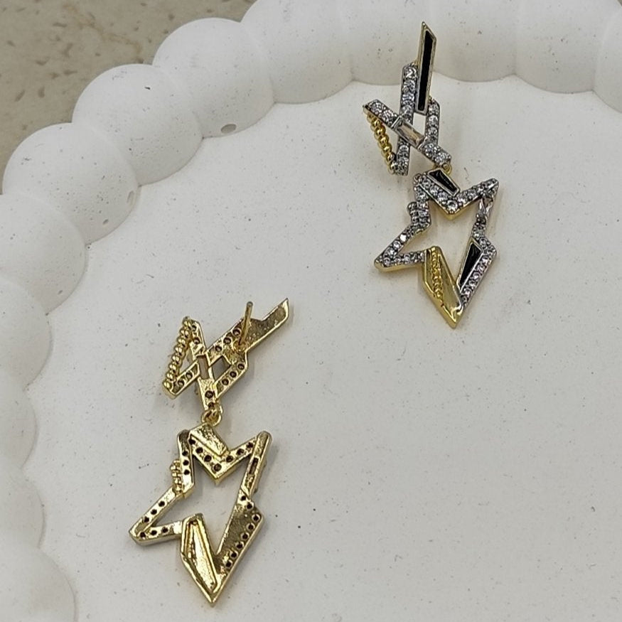 Yıldız Küpe Gold