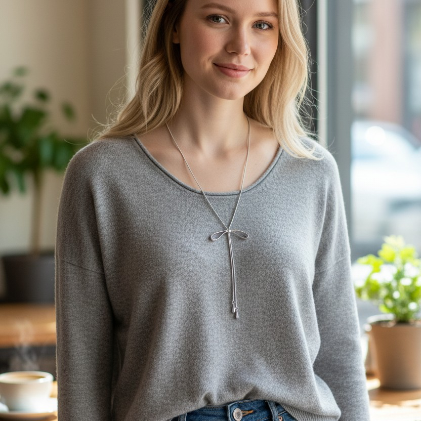 Silver Kurdela Kolye