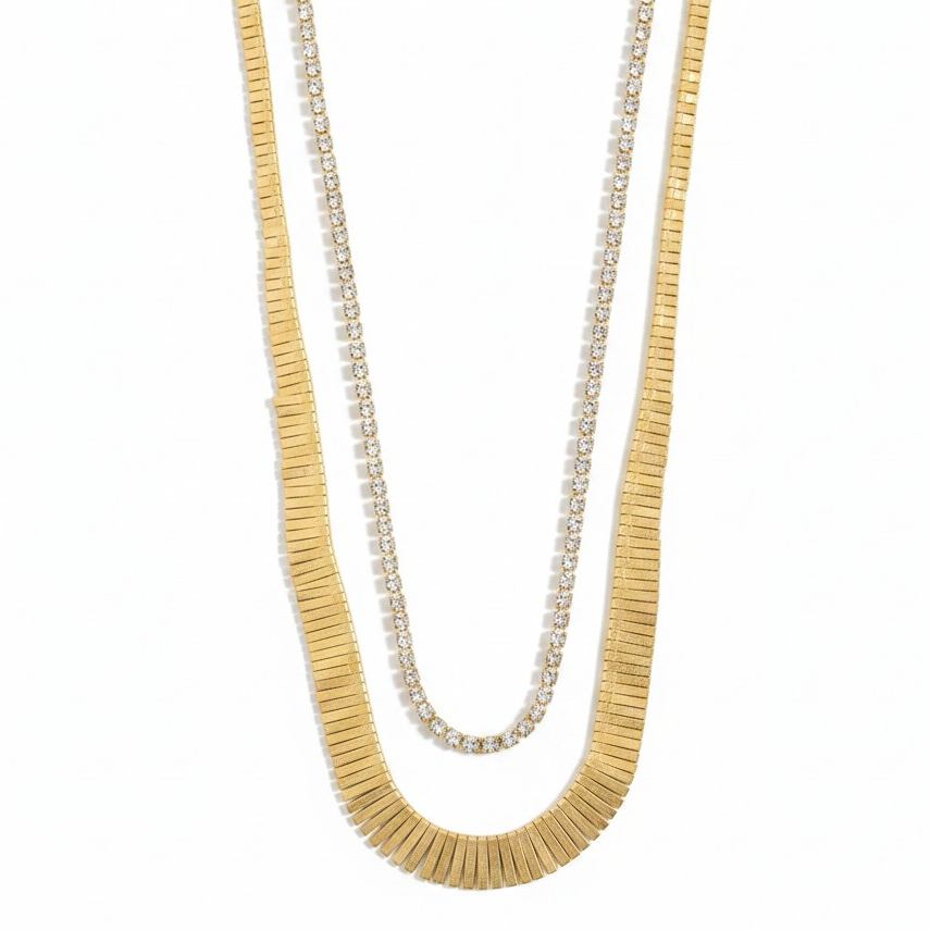 2'li Gold Kolye