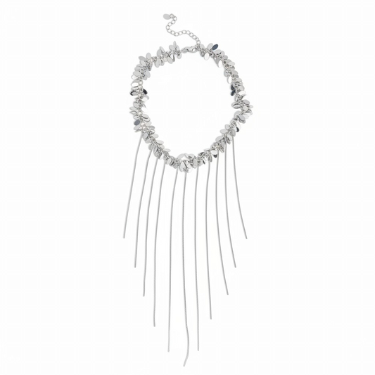 Pullu Silver Kolye