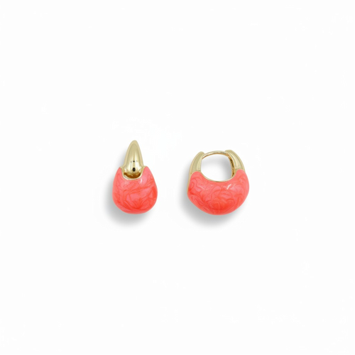 Pembe Mini Küpe