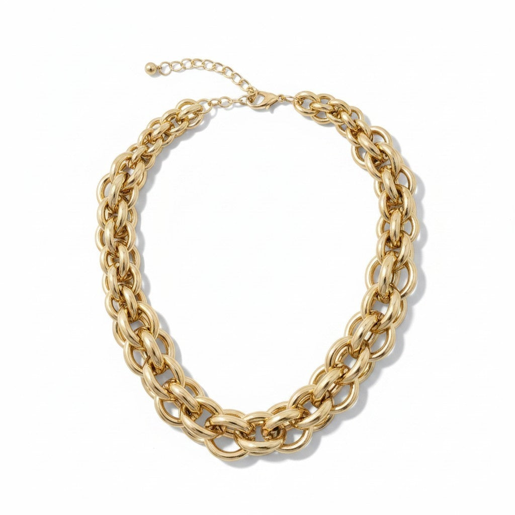 Fiona Gold Kolye
