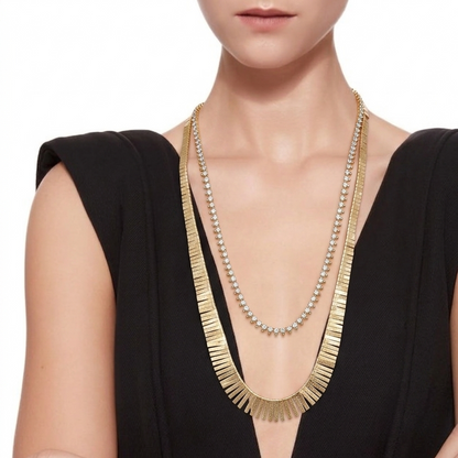 2'li Gold Kolye