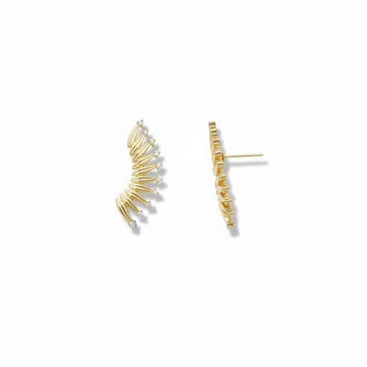 Teria Gold Küpe