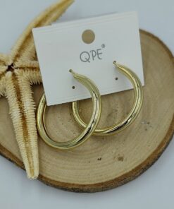 Alternative view of Gold Renkte Halka Küpe